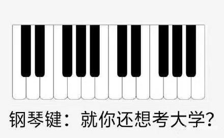 2020高考数学钢琴键表情包