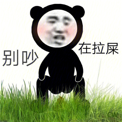 一组很爆笑的超级可爱的熊猫头表情包下载_很有趣爆笑