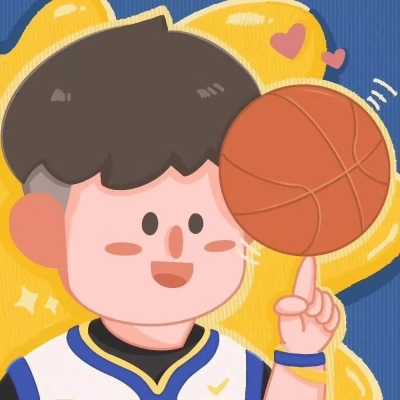 篮球主题的个性卡通风情侣头像