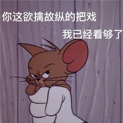 2021老鼠jerry傑瑞帶字搞笑表情包